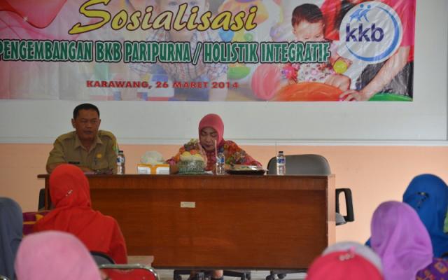 Sosialisasi Pengembangan BKB Bina Keluarga Balita  